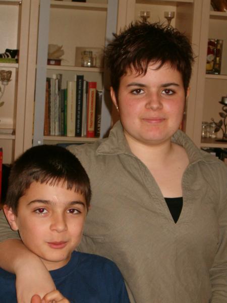 gaelle et son frere
